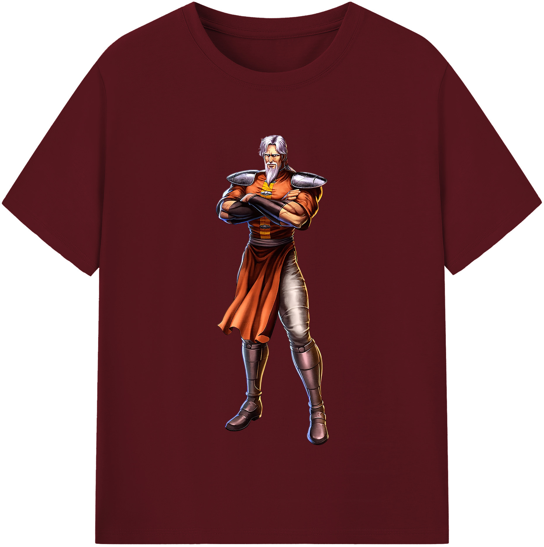 （画像用） 北斗の拳 Fist of the North Star 綿100％半袖Tシャツ（フロントプリント）